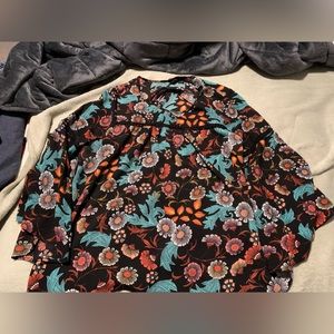 Women’s Floral Blouse